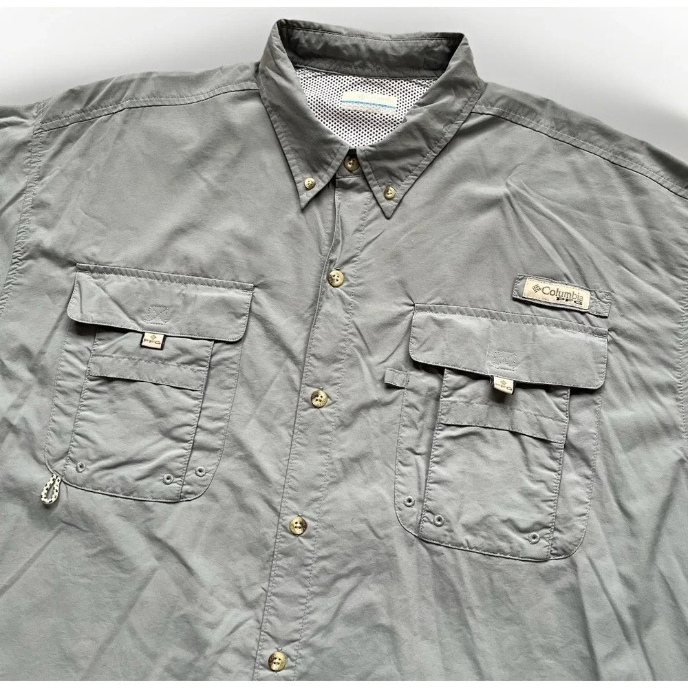 Columbia PFG Sportswear Company Men's XL Short Sleeve Vented Fishing Shirt - Picture 1 of 9